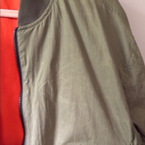 XXL Nike MA-1 Reversible Bomber Jacket Olive Green Men's Bomber Jacket - Picture 13 of 16